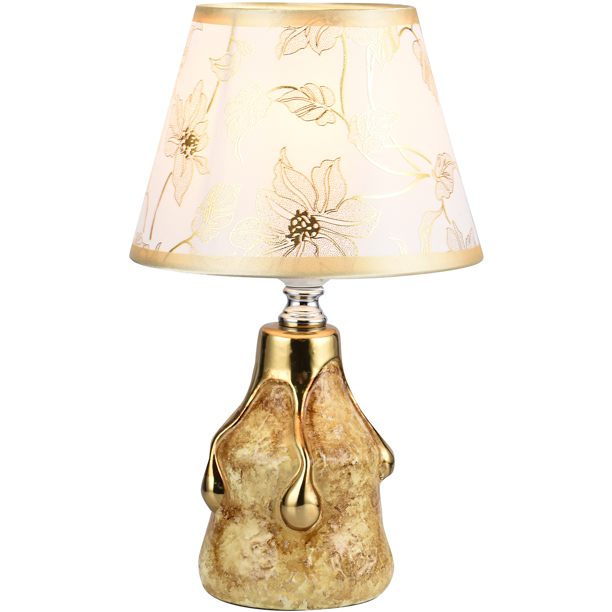 Настольная лампа Toplight LILIANA TL0302-T, цвет белый;золотистый