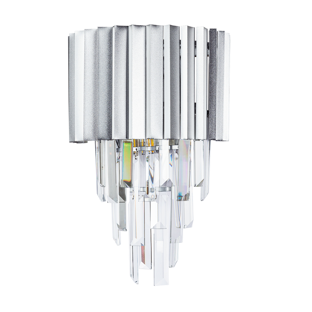 Светильник Arte Lamp MUSCIDA A1004AP-2SI, цвет серебристый - фото 1
