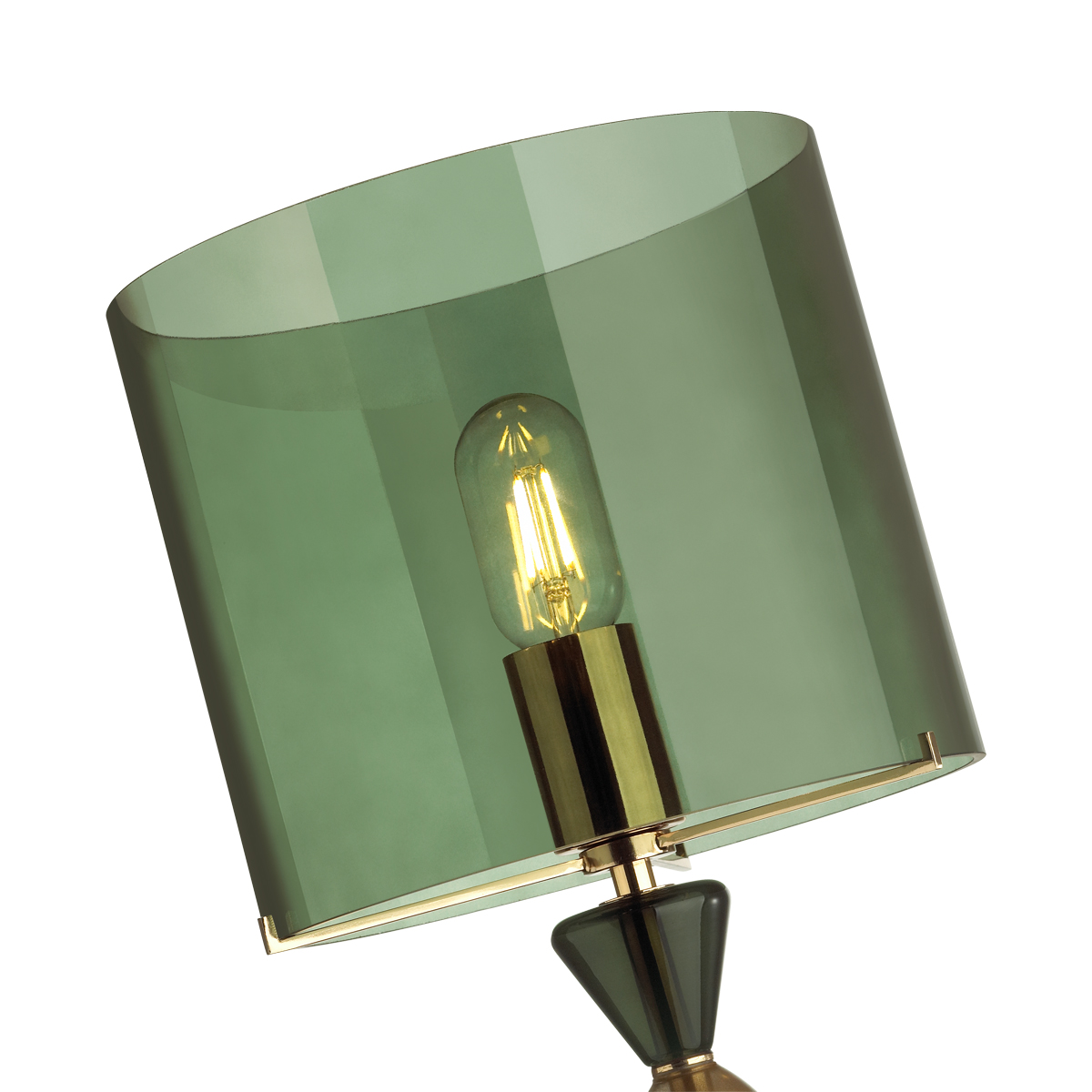 Плафон Odeon Light TOWER 4889/1S, цвет зеленый