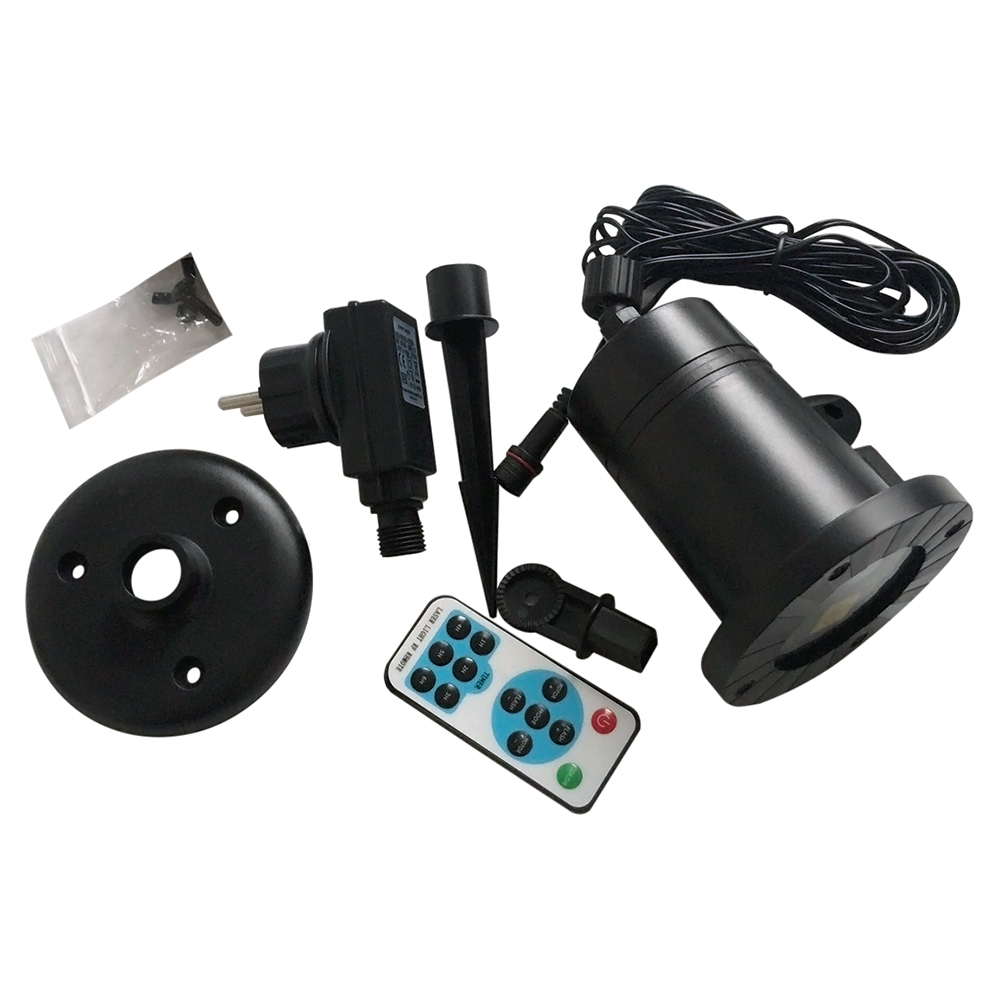 Лазерный проектор для улицы и дома, цвет черный 55132 - фото 2