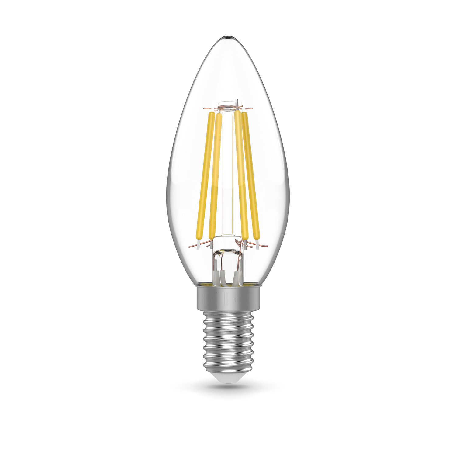 Лампочка Gauss Basic Filament E14 1031115, цвет белый - фото 2