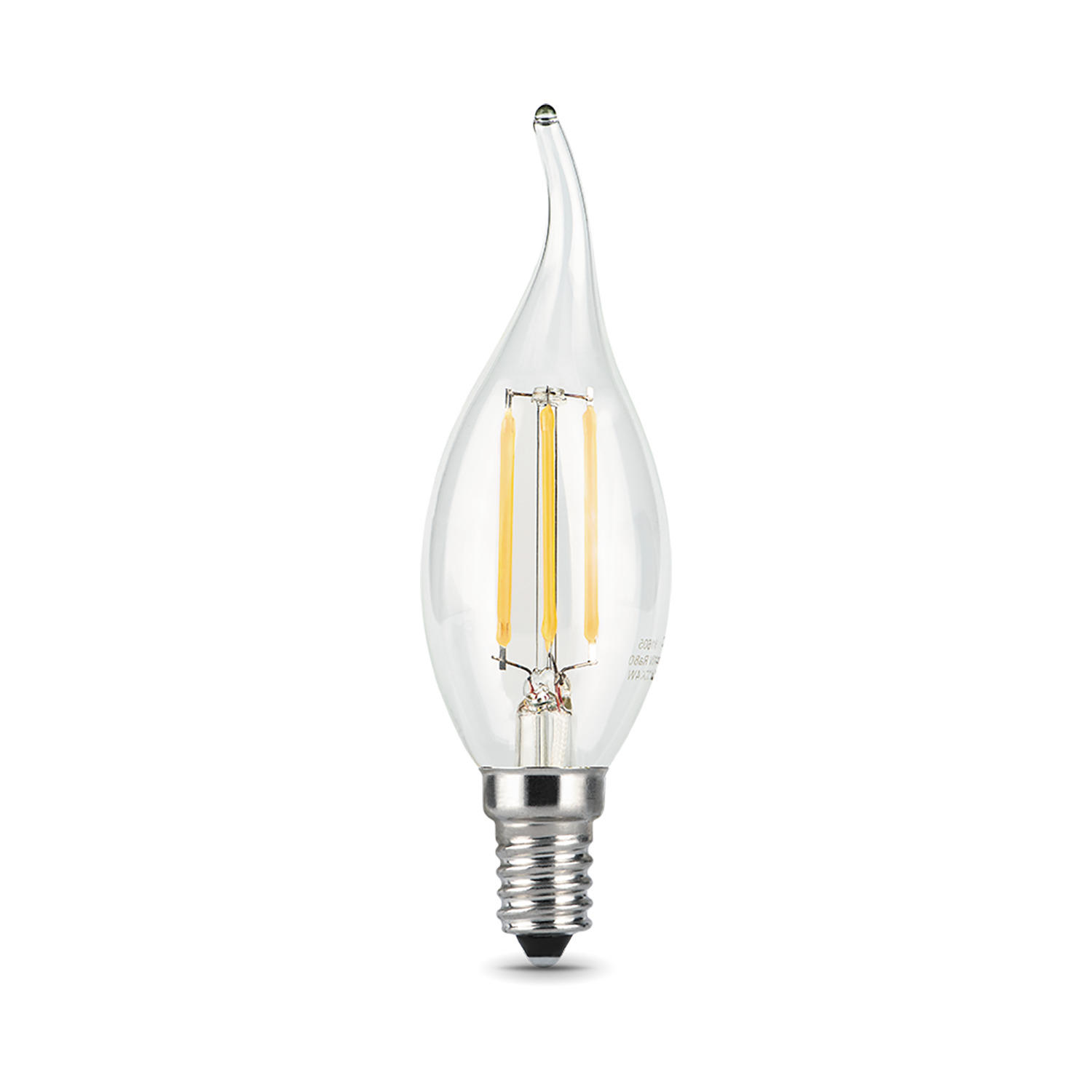 Лампочка Gauss Filament E14 104801105-D, цвет белый - фото 2