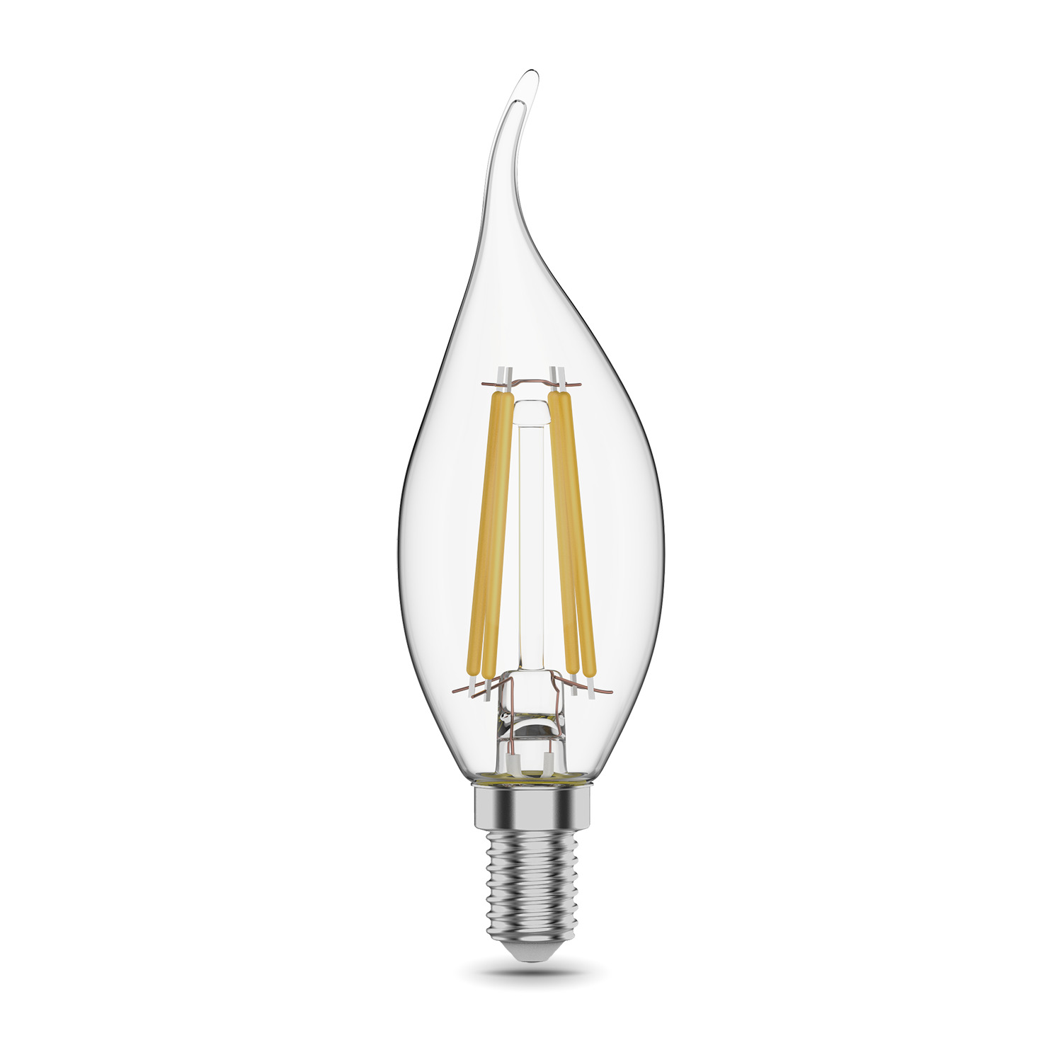 Лампочка Gauss Filament E14 104801211, цвет белый - фото 2