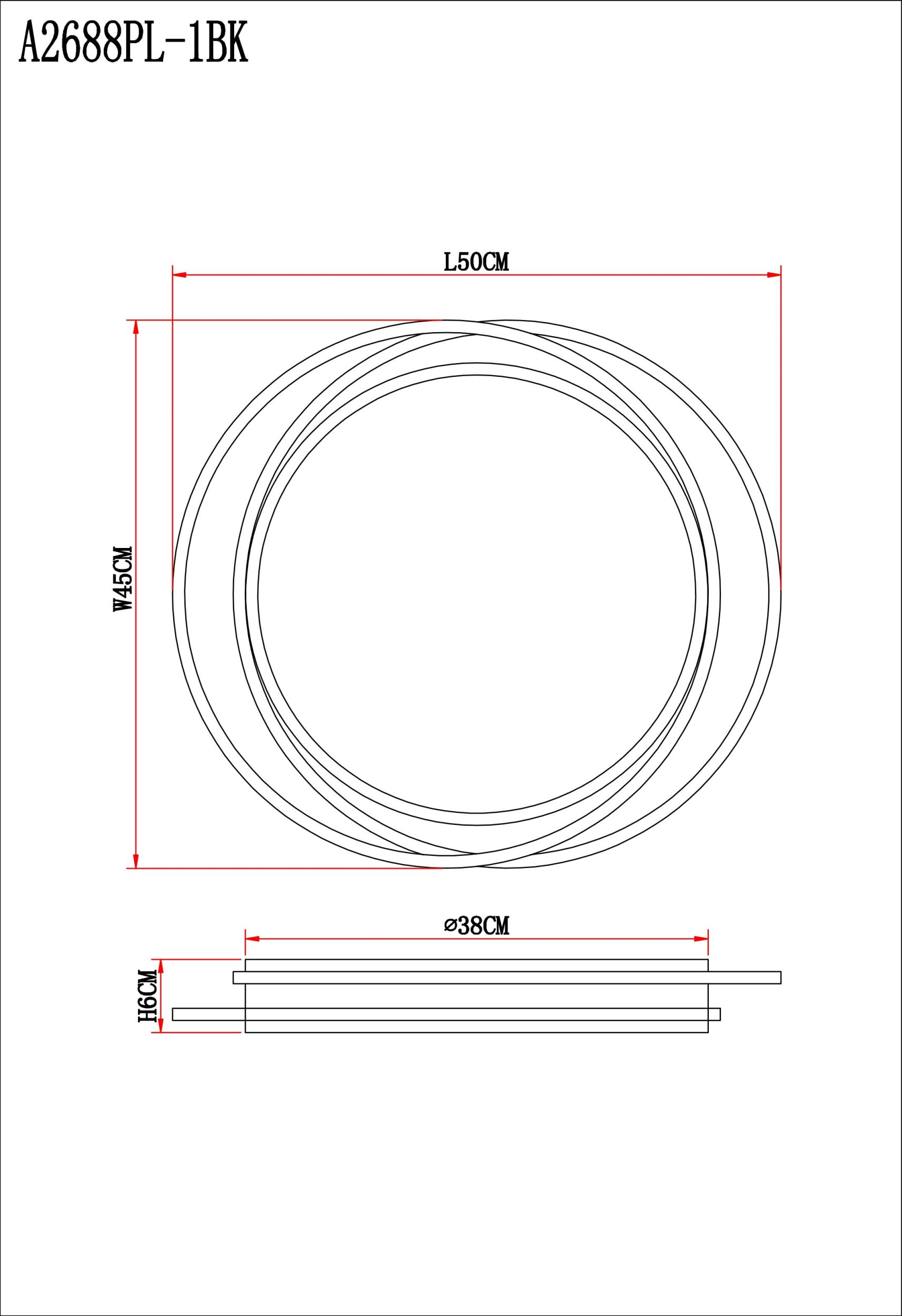 Люстра Arte Lamp  A2688PL-1BK - фото 6