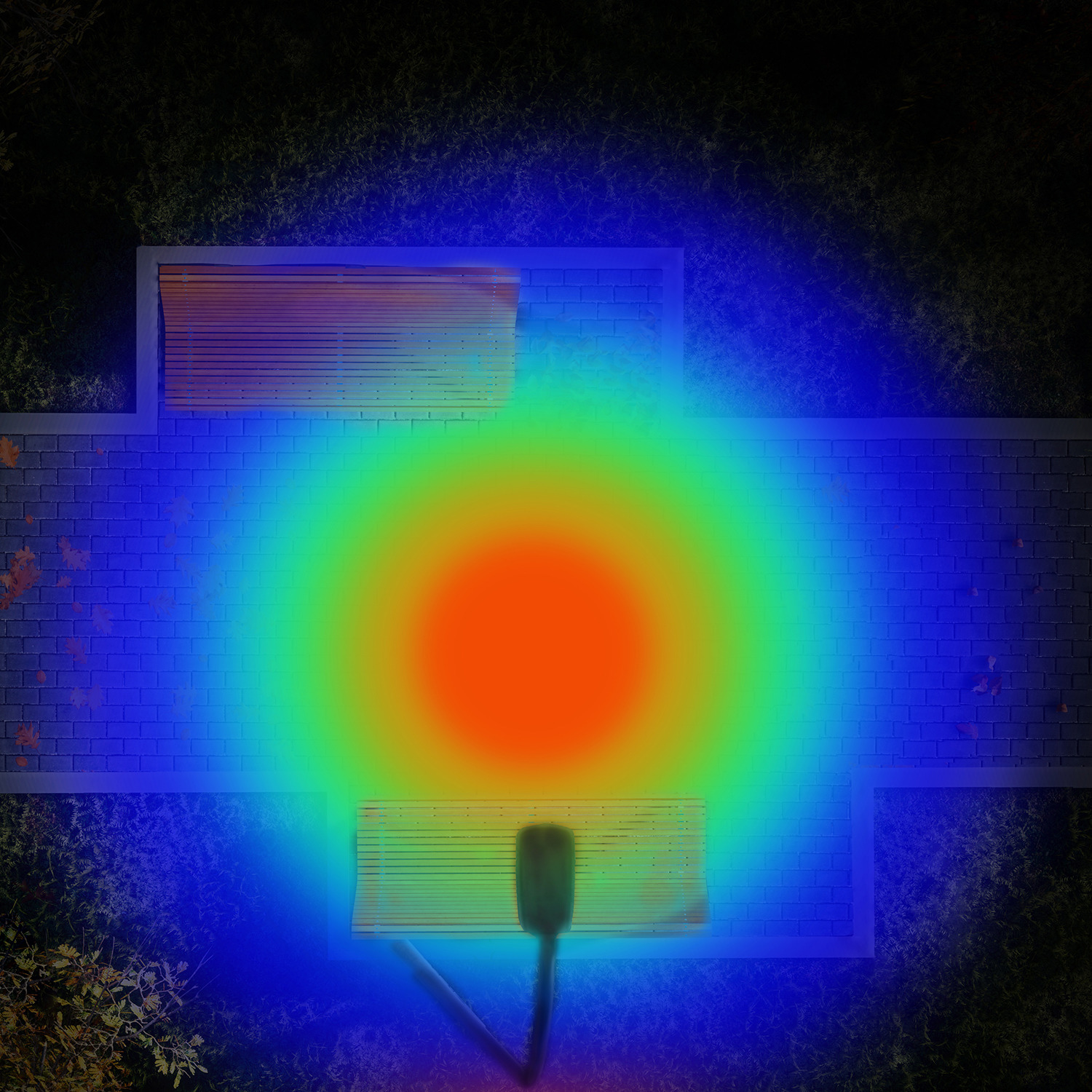 Уличный светильник Gauss AVENUE 629536300, цвет черный - фото 7