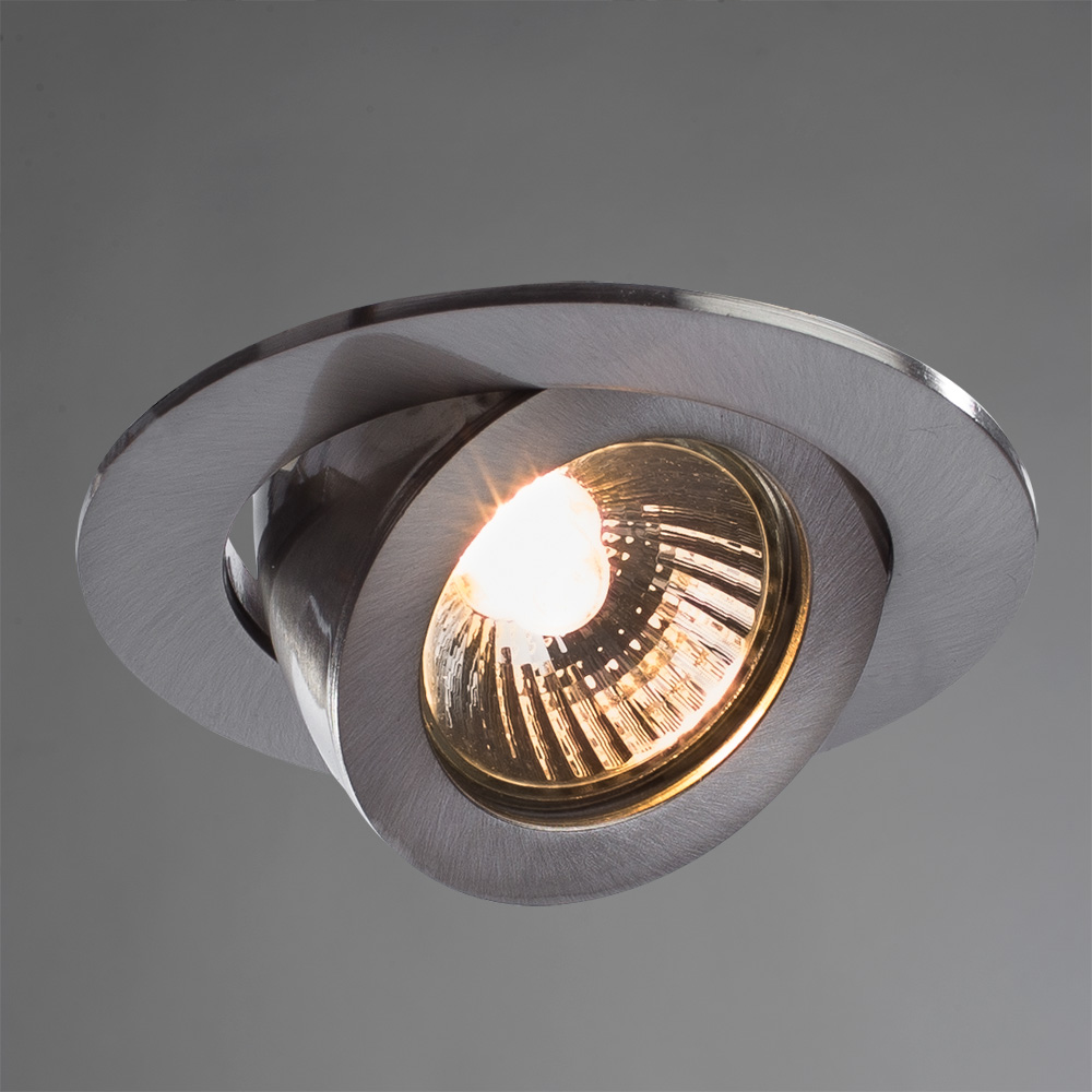 Встраиваемый светильник Arte Lamp ACCENTO A4009PL-1SS, цвет серебристый - фото 2
