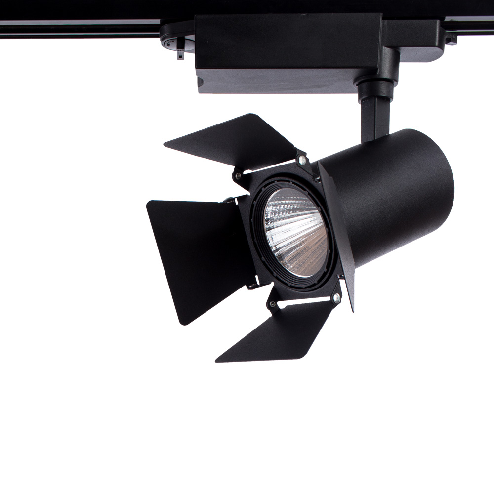 Трековый светильник Arte Lamp Falena A6720PL-1BK, цвет черный - фото 1