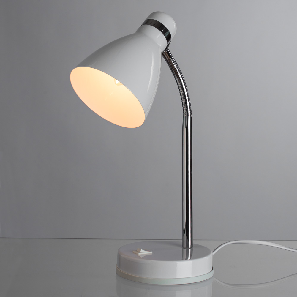 Настольная Лампа Arte Lamp Mercoled A5049LT-1WH, цвет белый - фото 2