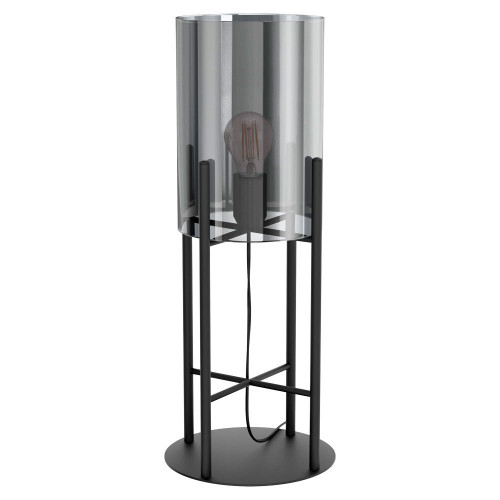 Настольная лампа Eglo GLASTONBURY 43144, цвет черный;прозрачный - фото 1