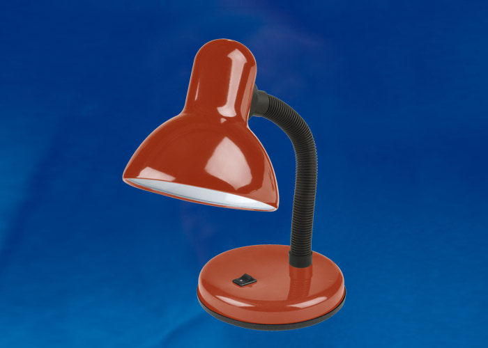 Настольная лампа Uniel UL-00001803, цвет красный