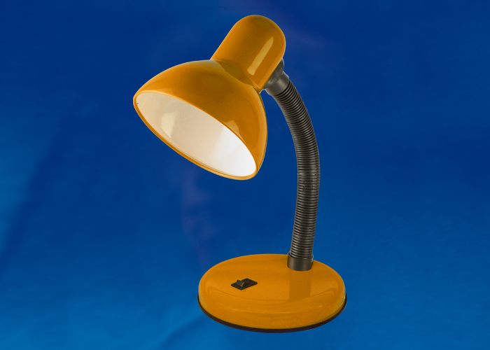 Настольная лампа Uniel 02166, цвет оранжевый