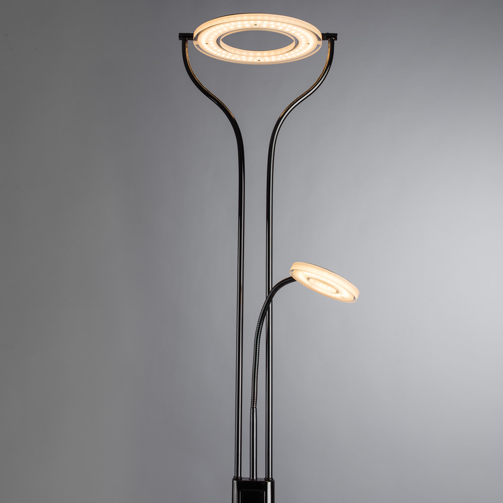 Торшер Arte Lamp DUETTO LED A5904PN-2BC, цвет хром - фото 2