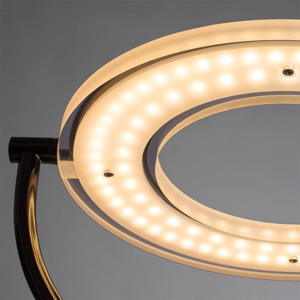 Торшер Arte Lamp DUETTO LED A5904PN-2BC, цвет хром - фото 4
