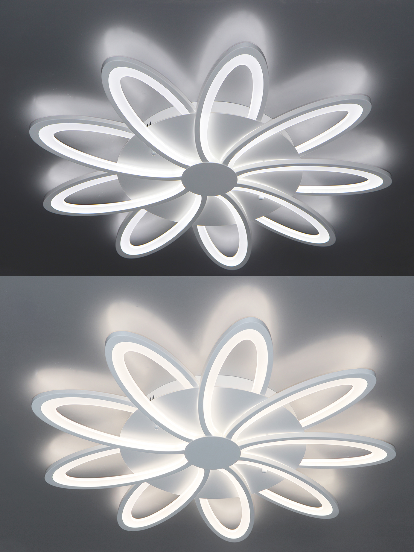 Люстра Natali Kovaltseva HIGH-TECH LED LAMPS 82009, цвет белый - фото 6