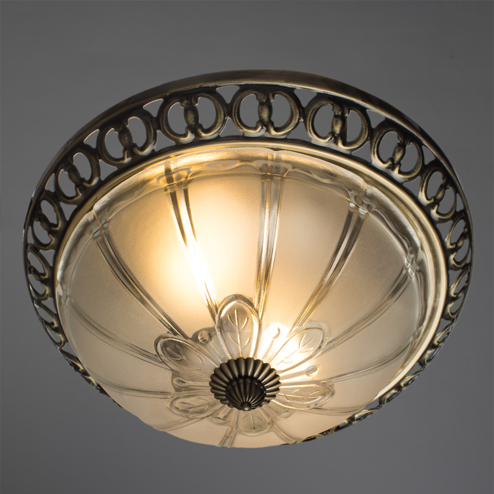 Светильник Arte Lamp PORCH A1306PL-2AB, цвет бронза - фото 2