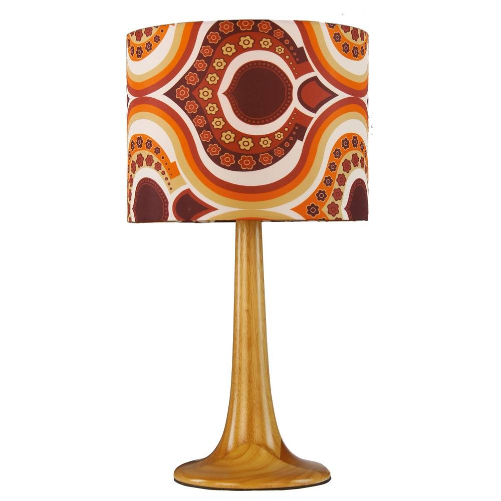 Настольная лампа Arte Lamp ZULU A1962LT-1BR, цвет разноцветный