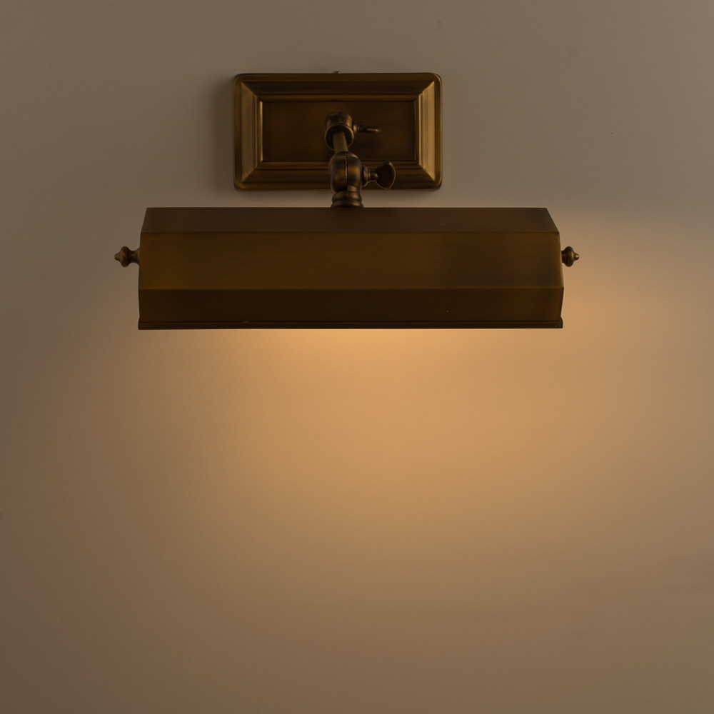 Подсветка для картин Arte Lamp PICTURE LIGHTS VINTAGE A9126AP-1SR, цвет желтый - фото 3