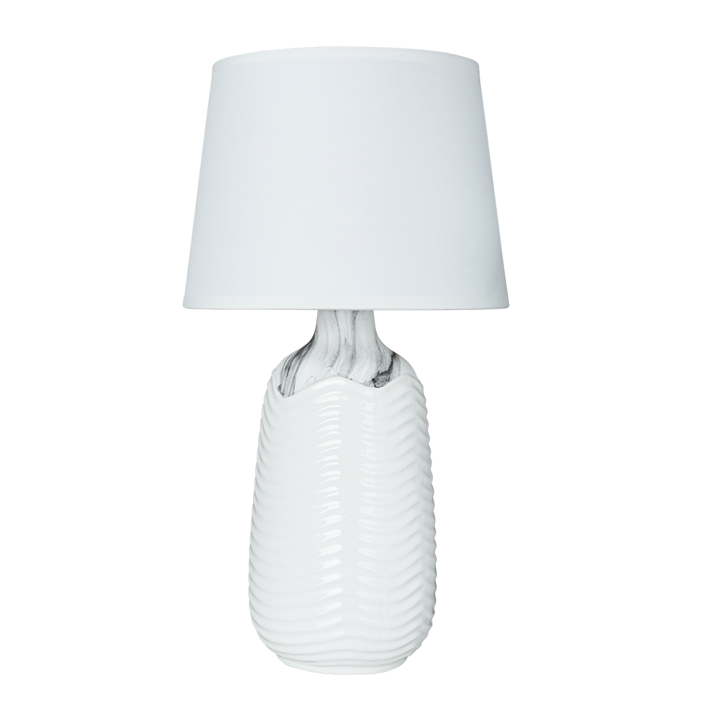 Декоративная настольная лампа Arte Lamp SHAULA A4311LT-1WH, цвет белый - фото 1