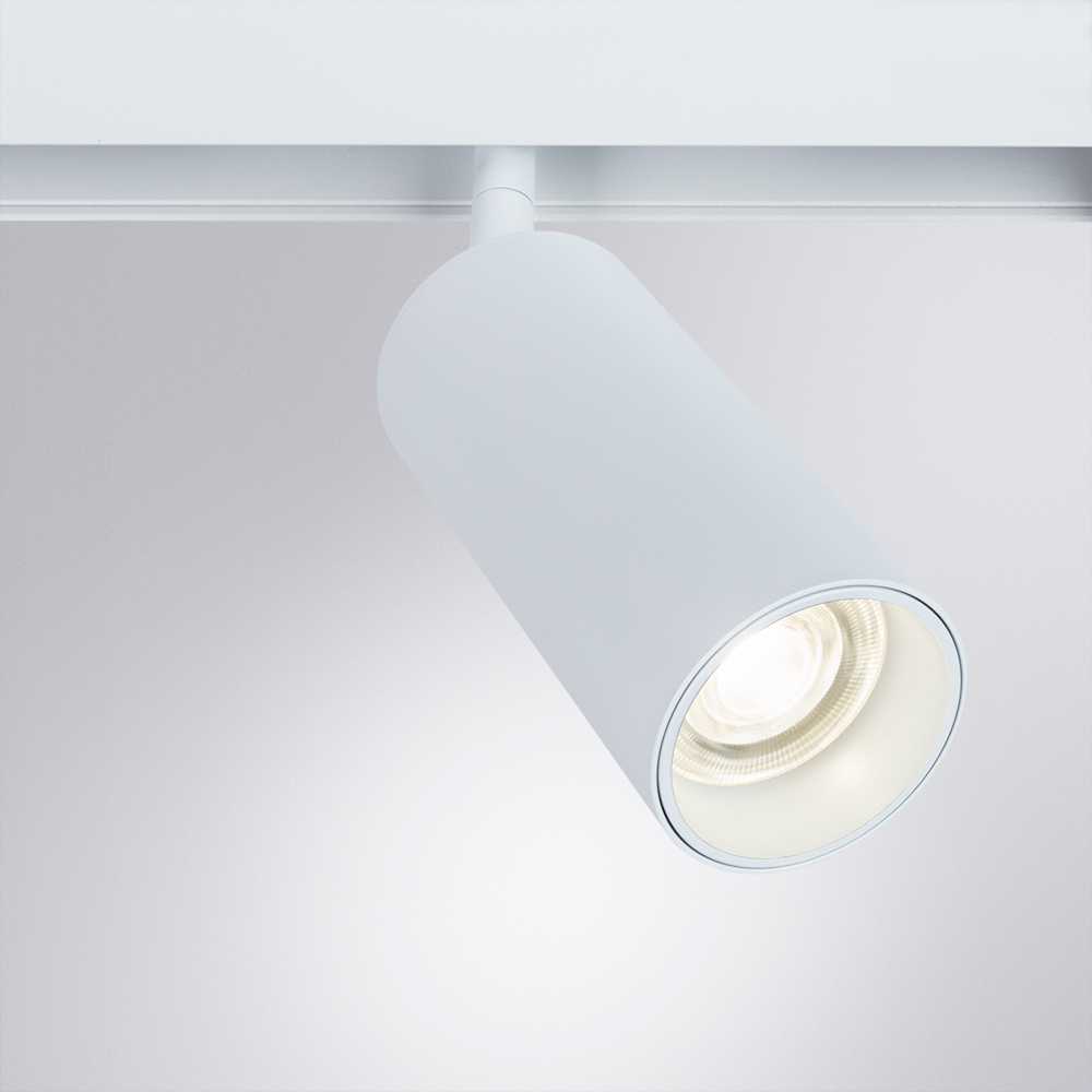 Магнитный трековый светильник Arte Lamp LINEA A4631PL-1WH, цвет белый - фото 2