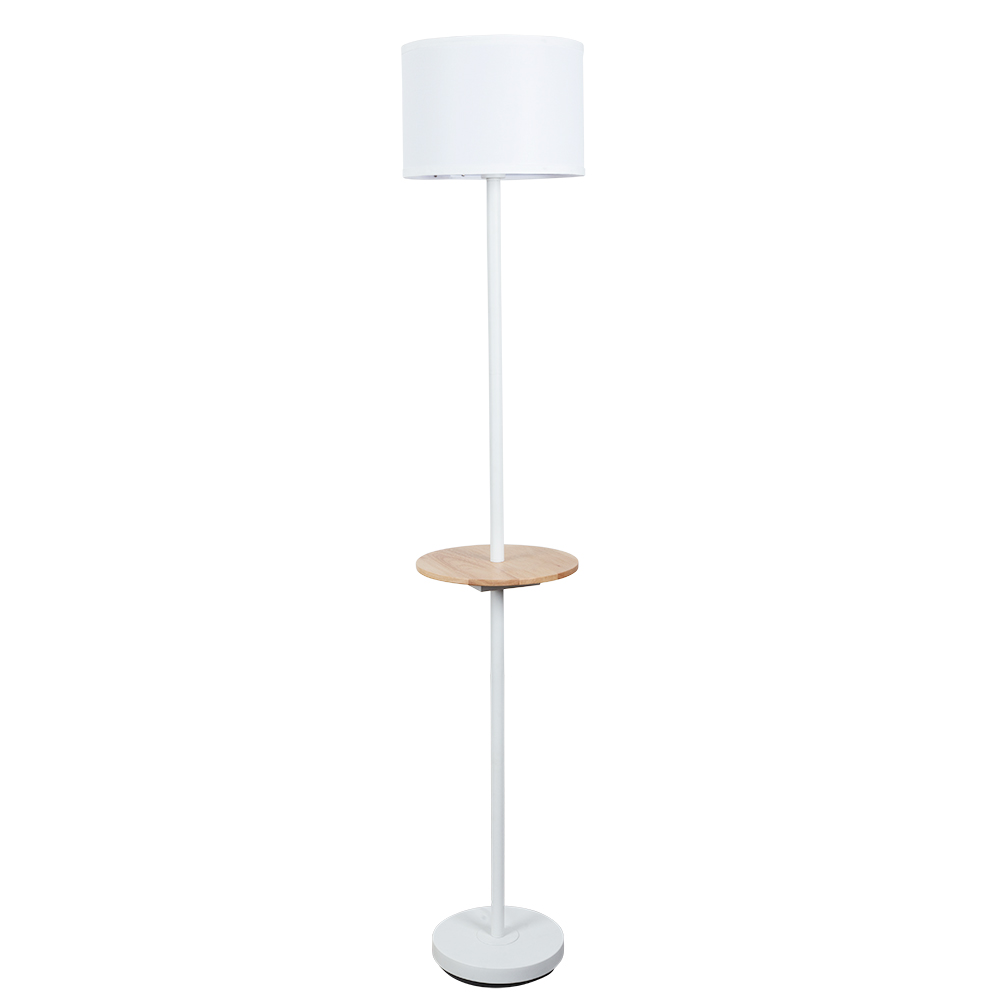 Торшер Arte Lamp COMBO A4056PN-1WH, цвет белый - фото 1
