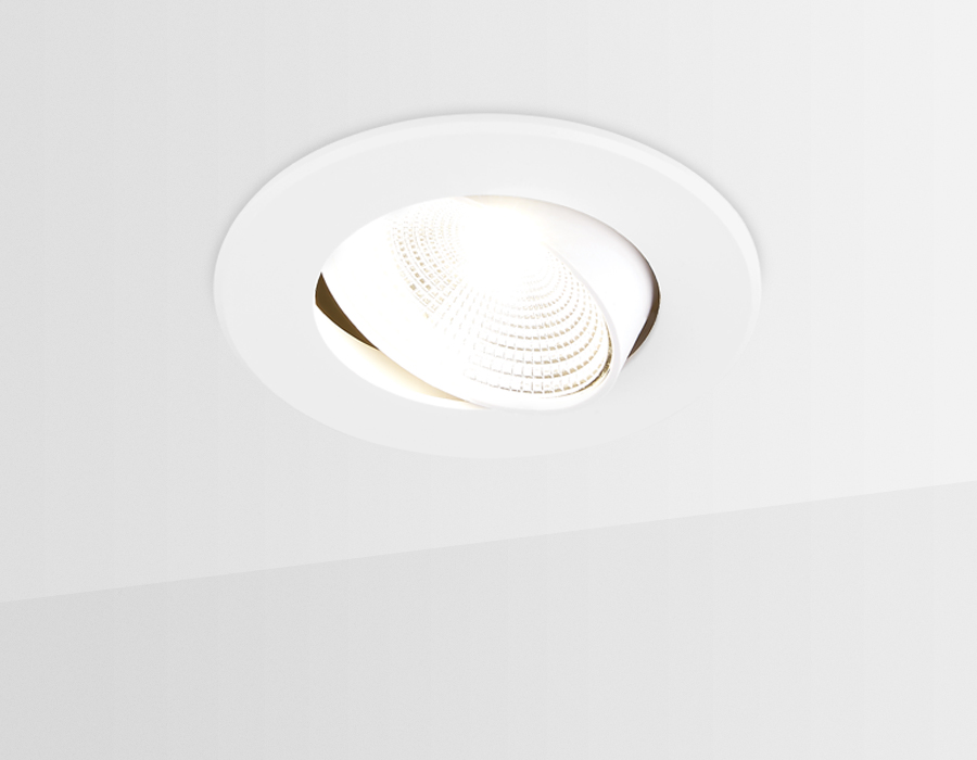 Встраиваемый светильник TECHNO Ambrella light S480 W, цвет белый - фото 2