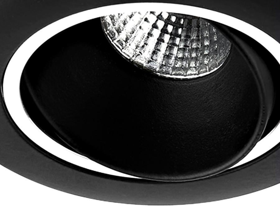 Встраиваемый светильник TECHNO Ambrella light S510 BK, цвет черный - фото 2