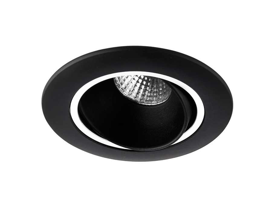 Встраиваемый светильник TECHNO Ambrella light S510 BK, цвет черный