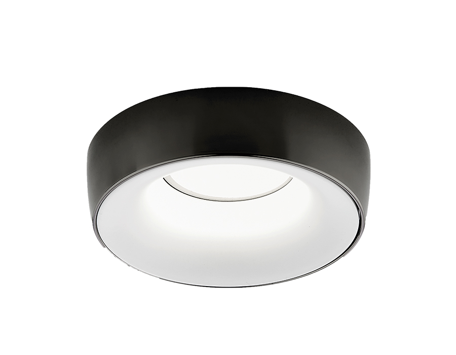 Встраиваемый светильник TECHNO Ambrella light A890 BK/WH, цвет черный;белый A890 BK/WH - фото 1