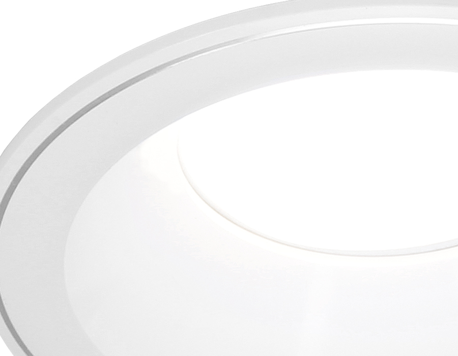 Встраиваемый светильник TECHNO Ambrella light A901 WH, цвет белый - фото 2
