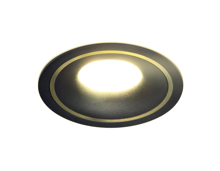 Встраиваемый светильник TECHNO Ambrella light TN121, цвет черный - фото 2