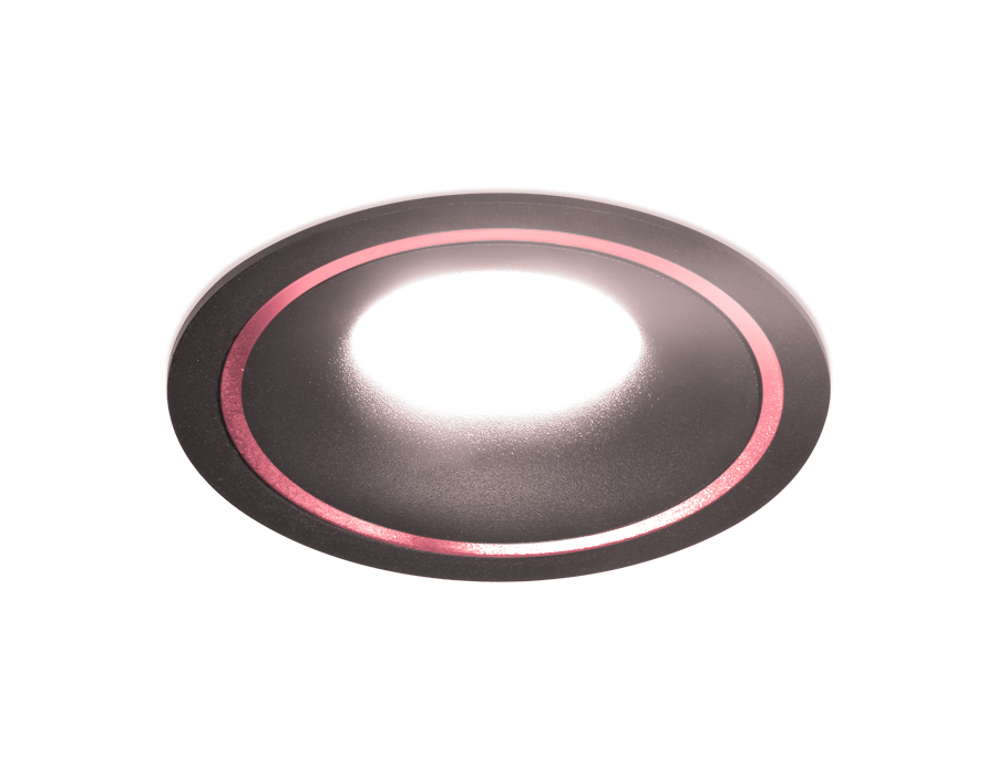 Встраиваемый светильник TECHNO Ambrella light TN121, цвет черный - фото 3