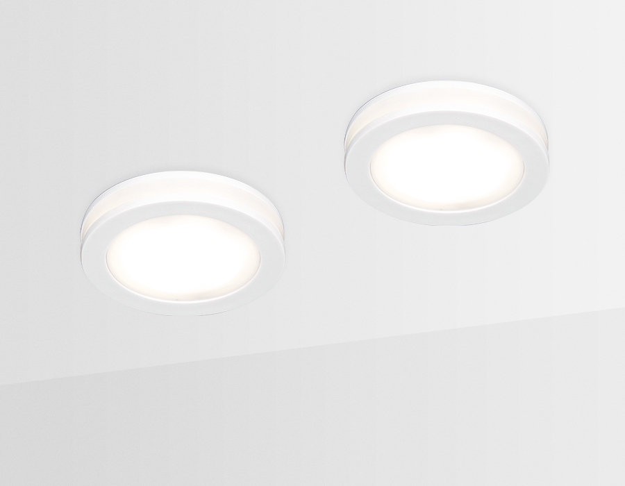 Встраиваемый светильник TECHNO Ambrella light TN140, цвет белый - фото 4