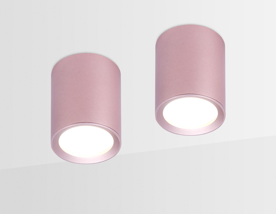 Светильник TECHNO Ambrella light TN217, цвет розовый - фото 4