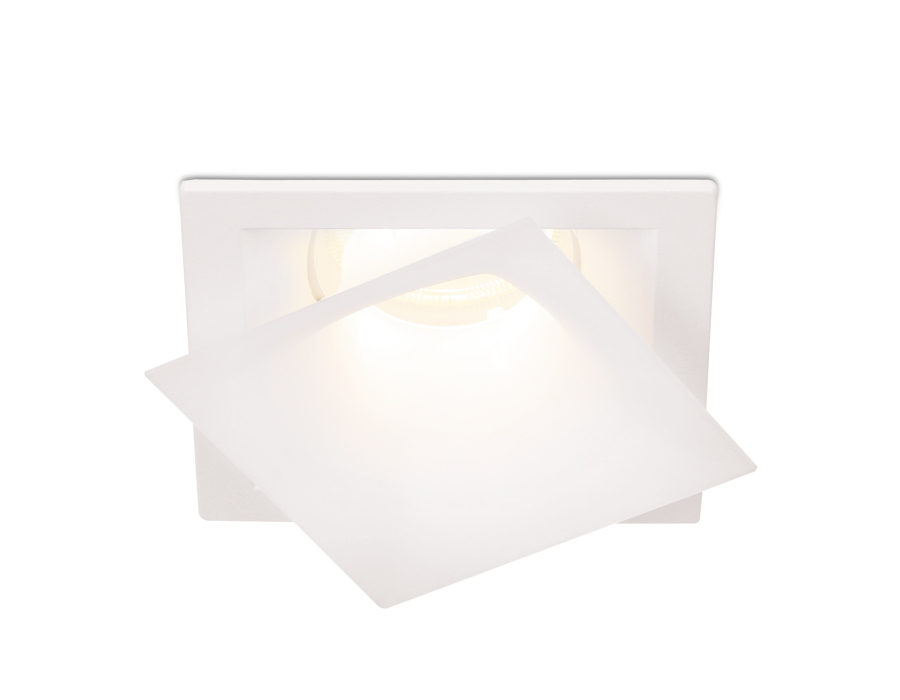 Встраиваемый светильник TECHNO Ambrella light TN188, цвет белый - фото 1