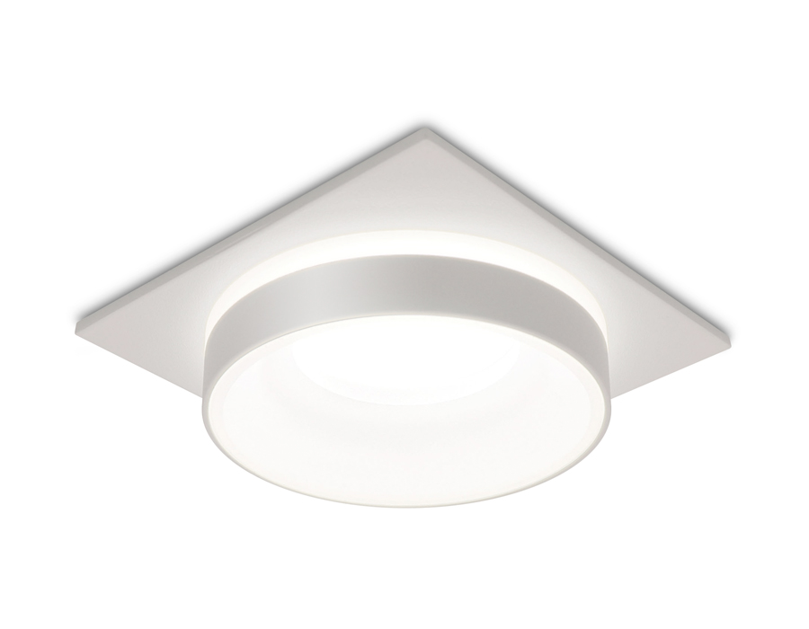 Встраиваемый светильник TECHNO Ambrella light TN314, цвет белый - фото 1