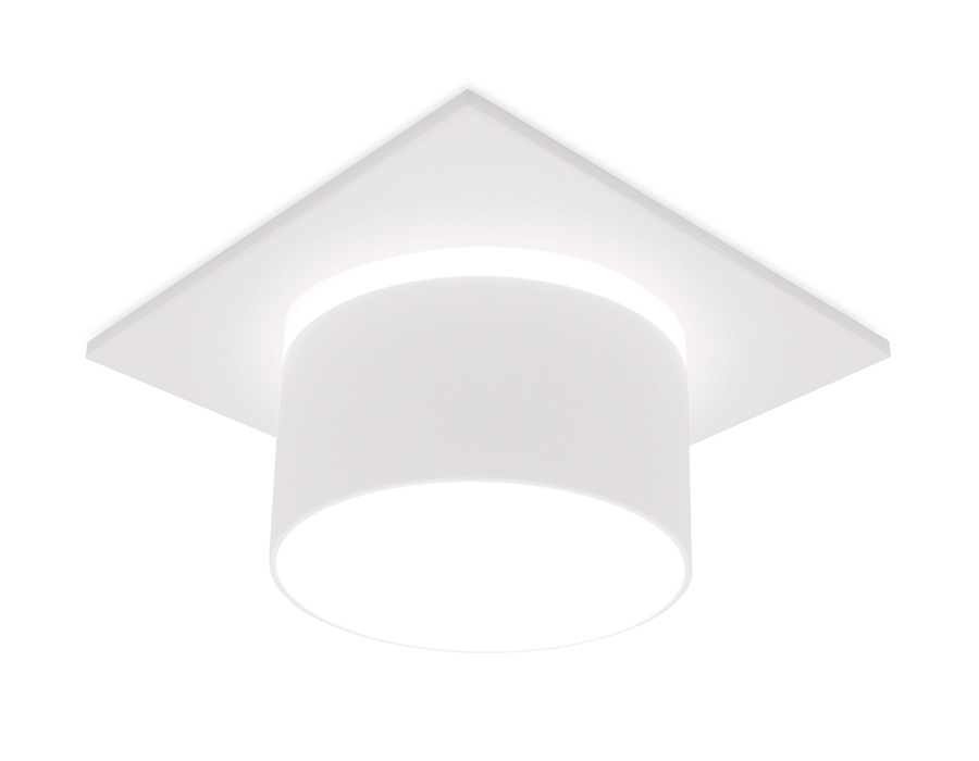 Встраиваемый светильник TECHNO Ambrella light TN325, цвет белый - фото 1