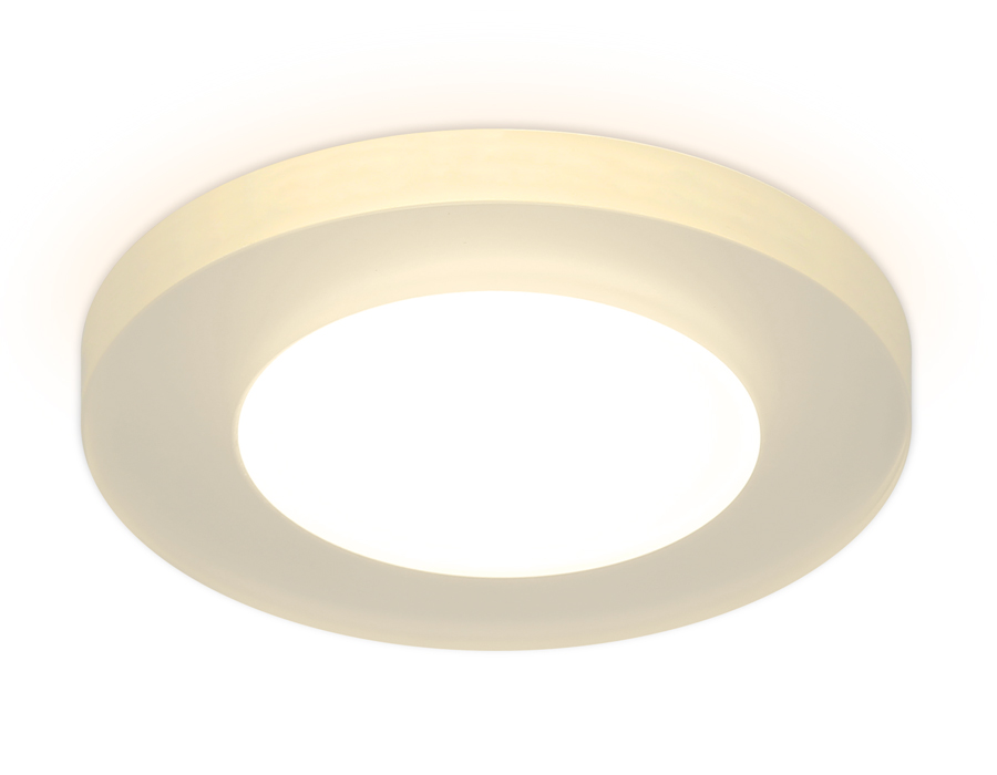 Встраиваемый светильник TECHNO Ambrella light TN137, цвет белый - фото 1