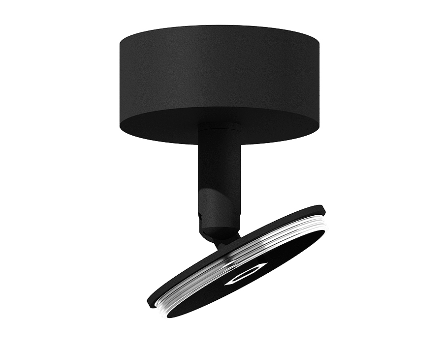 Крепеж накладной поворотный для корпуса светильника DIY SPOT Ambrella light A2210, цвет черный