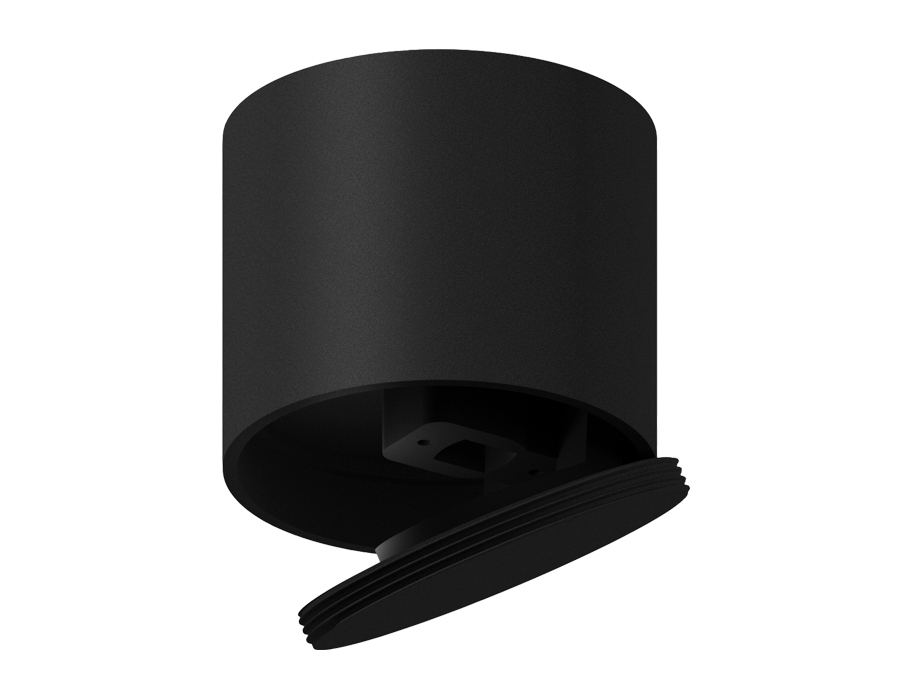 Крепеж накладной поворотный для светильника DIY SPOT Ambrella light A2221, цвет черный