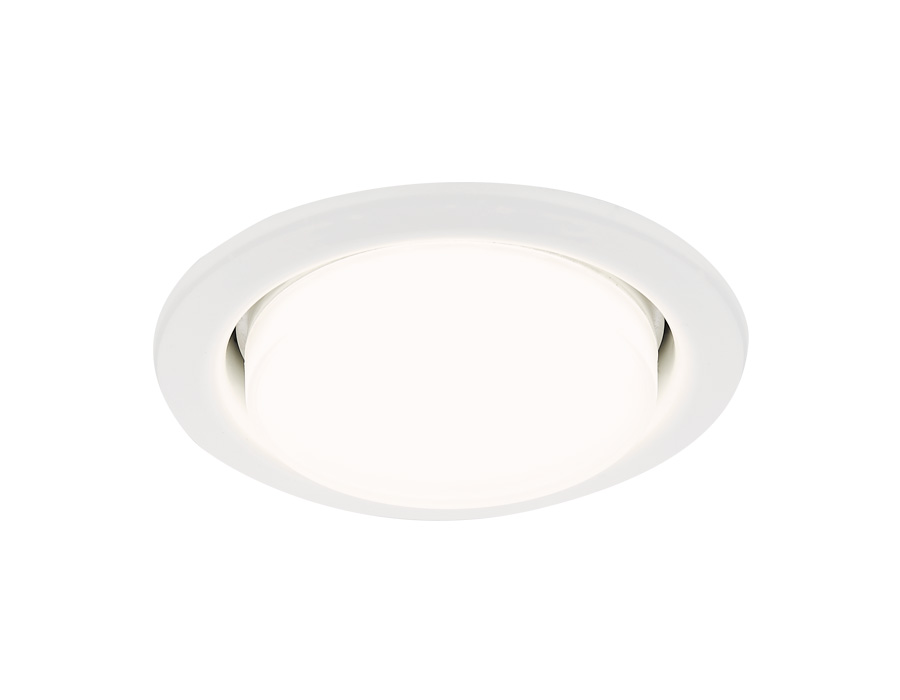 Встраиваемый светильник GX53 SPOT Ambrella light G101 W, цвет белый - фото 1