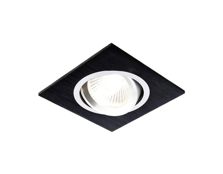 Встраиваемый светильник ORGANIC SPOT Ambrella light A601 BK, цвет черный - фото 1