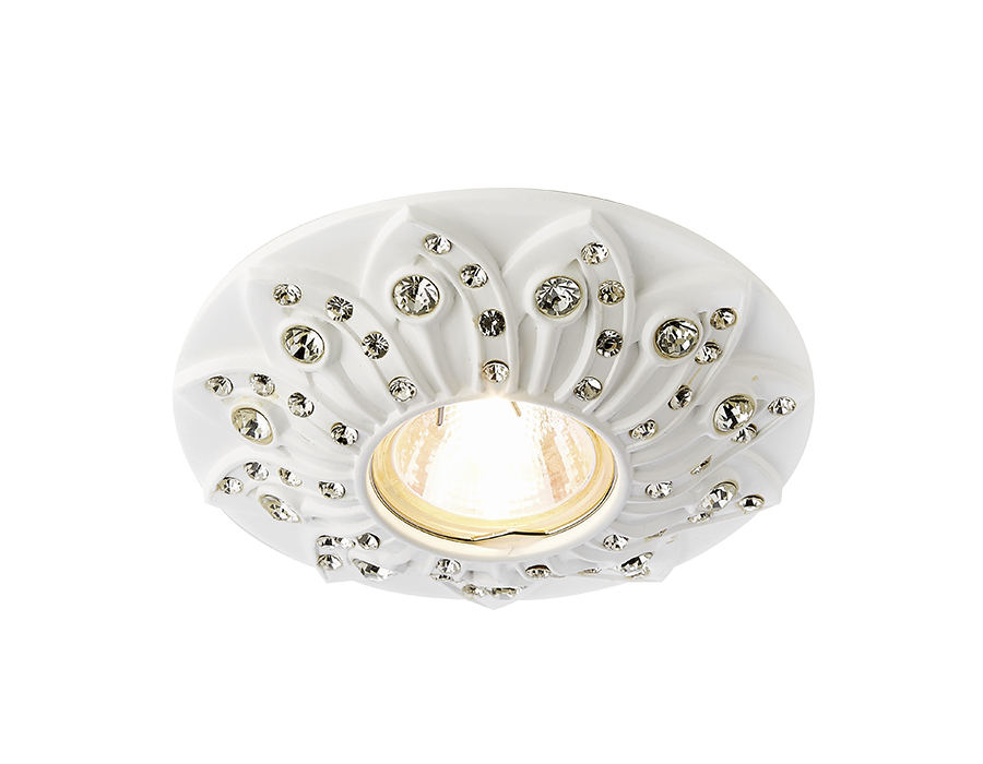 Встраиваемый светильник ORGANIC SPOT Ambrella light D4455 W, цвет белый - фото 1