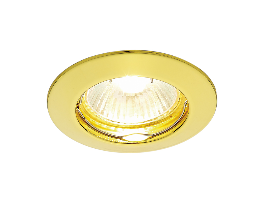 Встраиваемый светильник ORGANIC SPOT Ambrella light 863A GD, цвет золотистый - фото 1