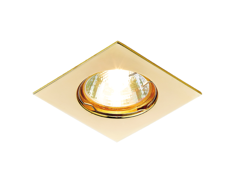 Встраиваемый светильник ORGANIC SPOT Ambrella light 866A GD, цвет золотистый - фото 1