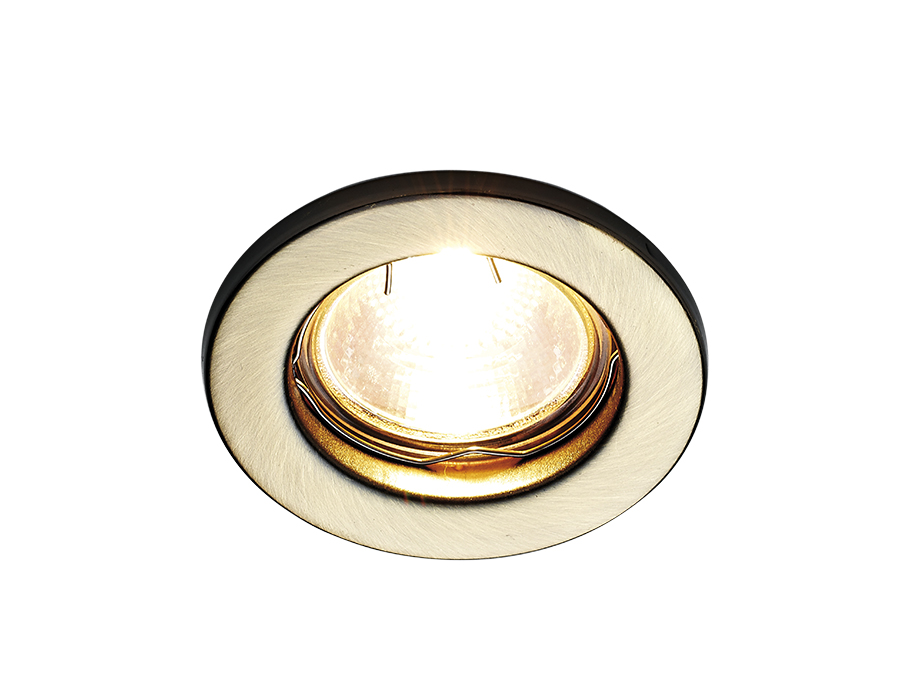 Встраиваемый светильник ORGANIC SPOT Ambrella light FT9210 SB, цвет бронза - фото 1