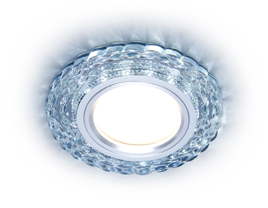 Встраиваемый светильник COMPO SPOT Ambrella light S287, цвет хром - фото 1