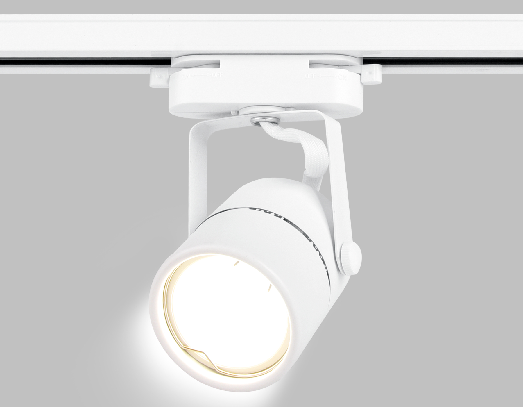 Трековый однофазный светильник TRACK SYSTEM Ambrella light GL5101, цвет белый - фото 3