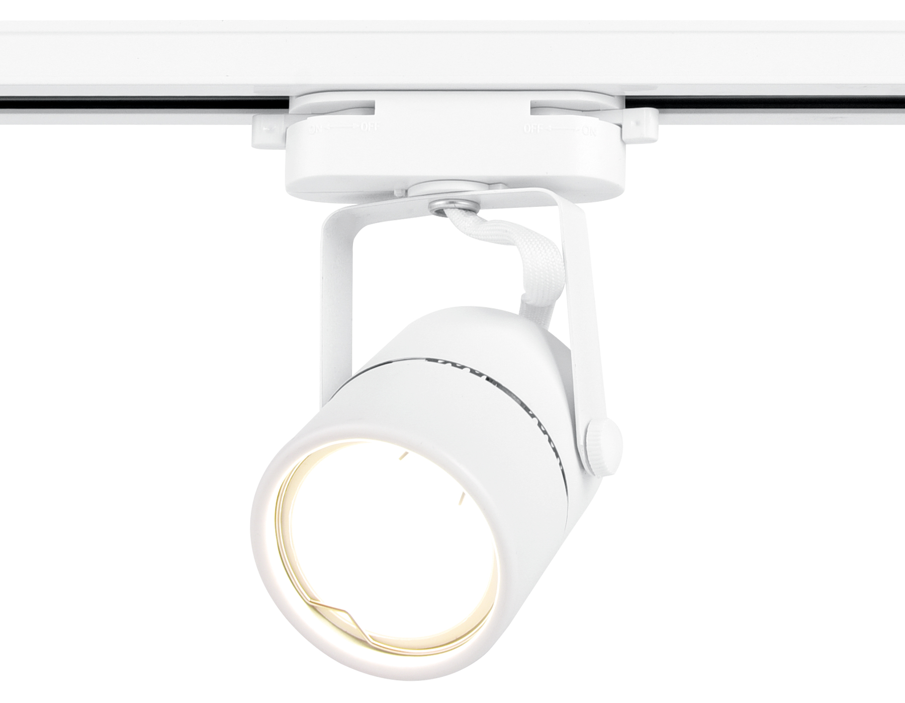 Трековый однофазный светильник TRACK SYSTEM Ambrella light GL5101, цвет белый - фото 1