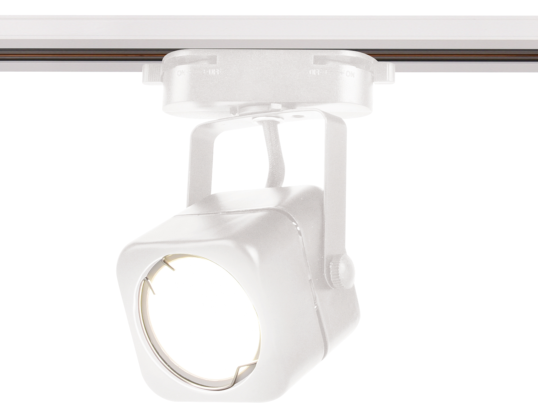 Трековый однофазный светильник TRACK SYSTEM Ambrella light GL5107, цвет белый - фото 1