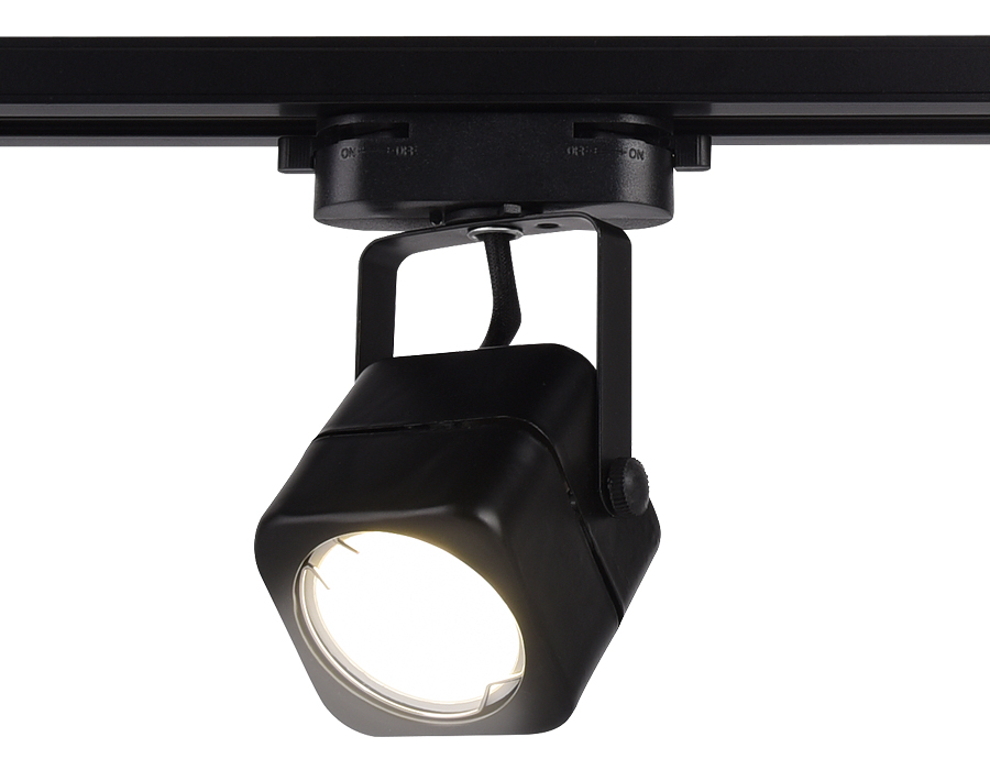 Трековый однофазный светильник TRACK SYSTEM Ambrella light GL5108, цвет черный - фото 1